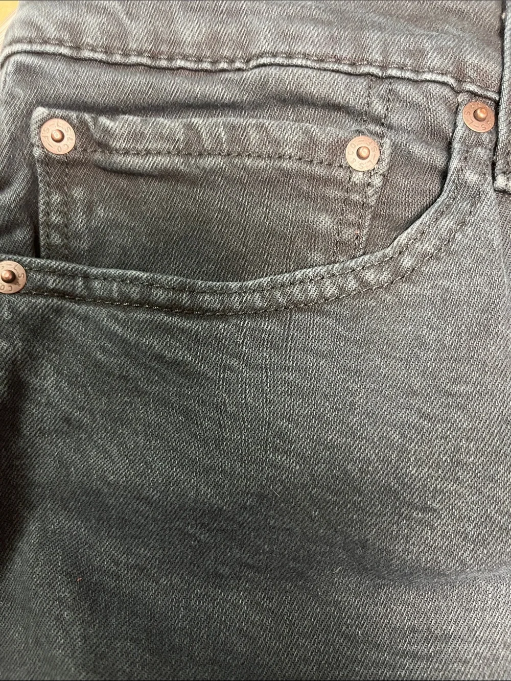 Levi's 511 Slim Men's Jeans in Washed Black size 38 x 32
